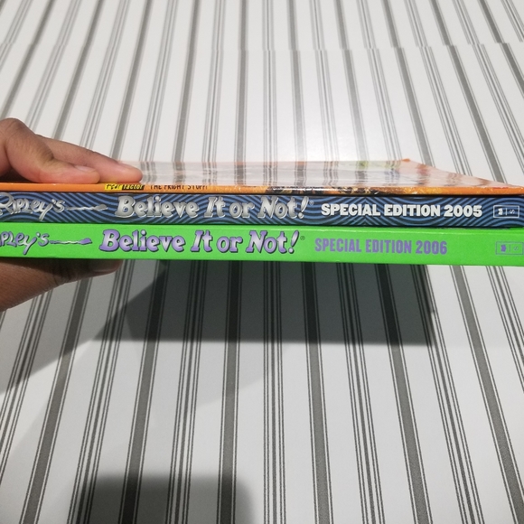 Book Bundle: Two Hardcover Ripley's Believe it or Not & A Paperback Fear Factor - Picture 2 of 12